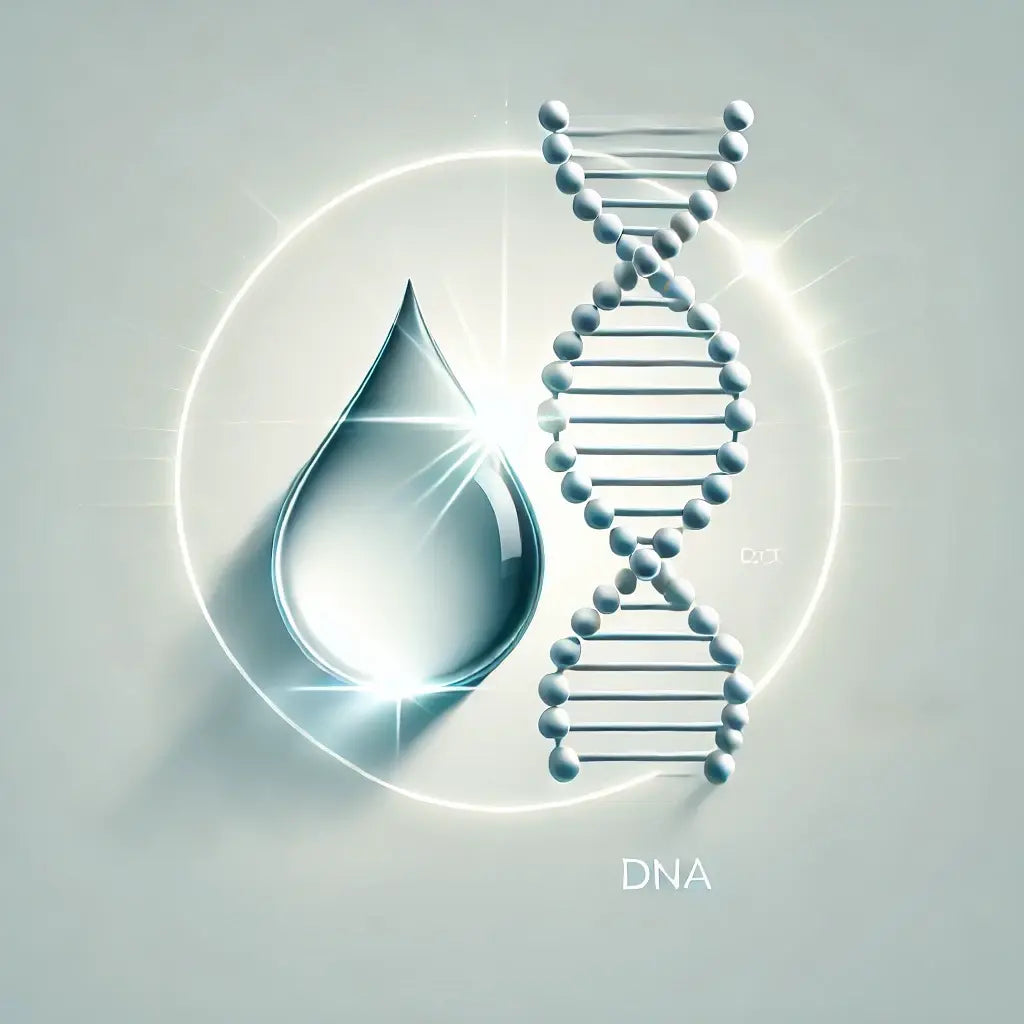 DNA Gene Test Genetic Strands Relate Connect Link with Skin Condition