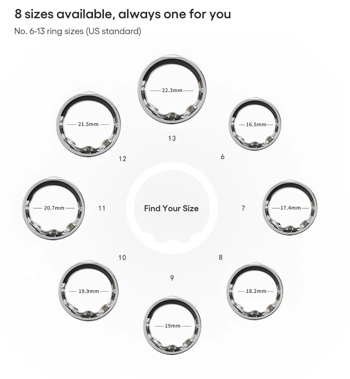 SGMY_JupiterCore_AI_Smart_Health_Track_Ring_Size Measurement