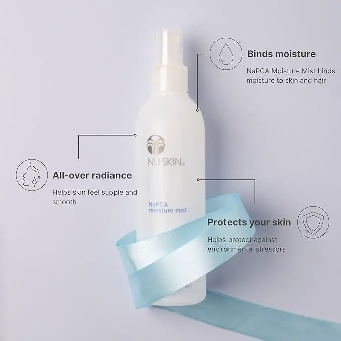 SGMY NuSkin NaPCA Moisture Mist Infographic